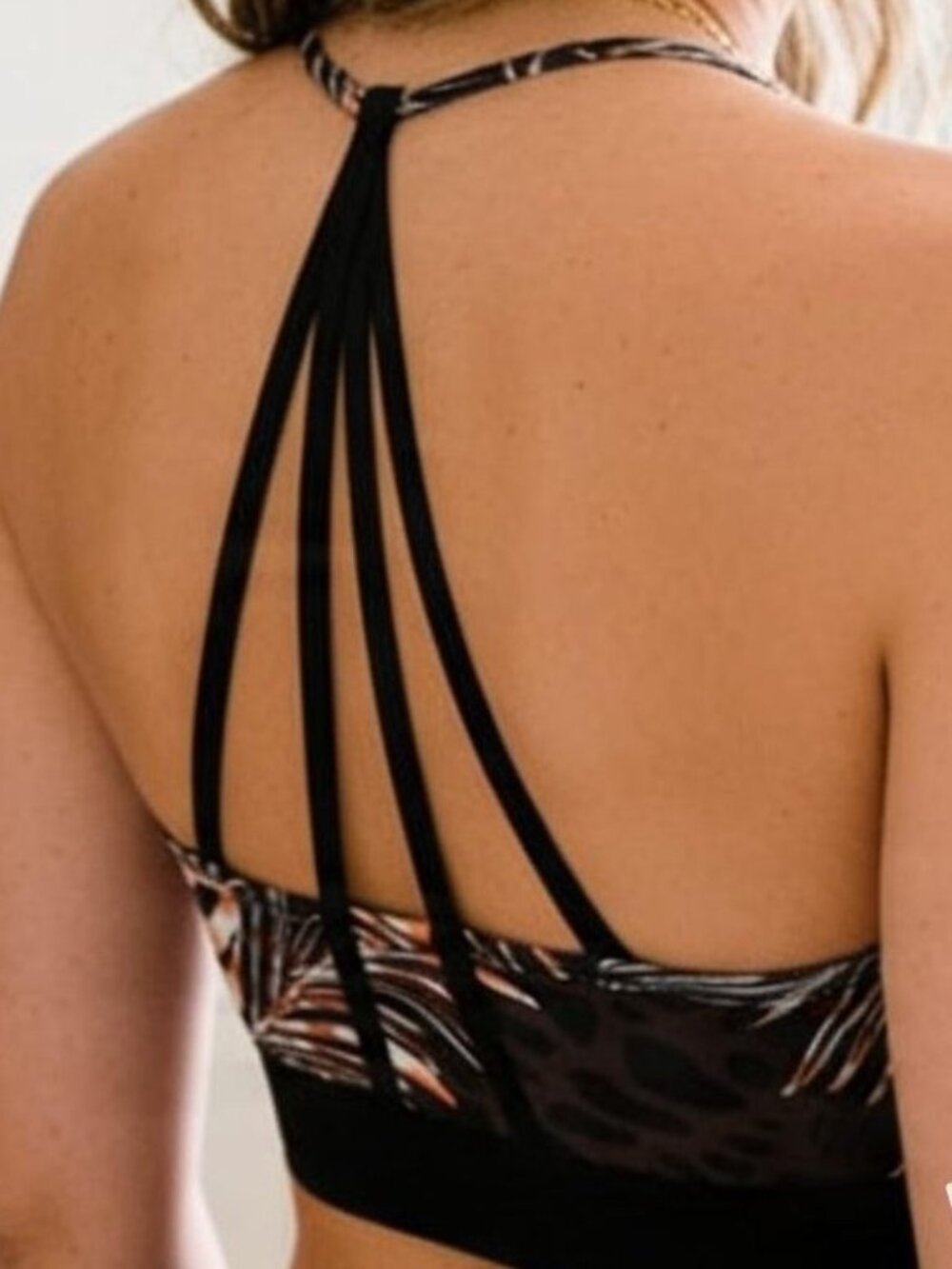 Puma Women’s Tropical Leopard Cross-Back - Picture 2 of 2